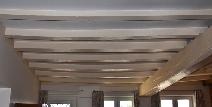 plafond kamer na de verbouwing