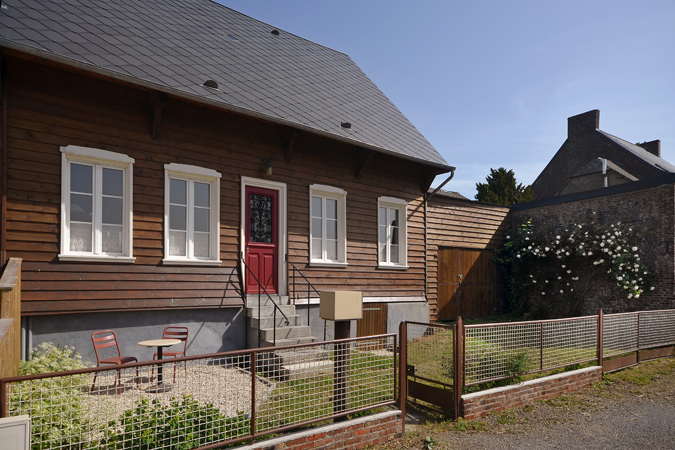 voorgevel vakantiehuis